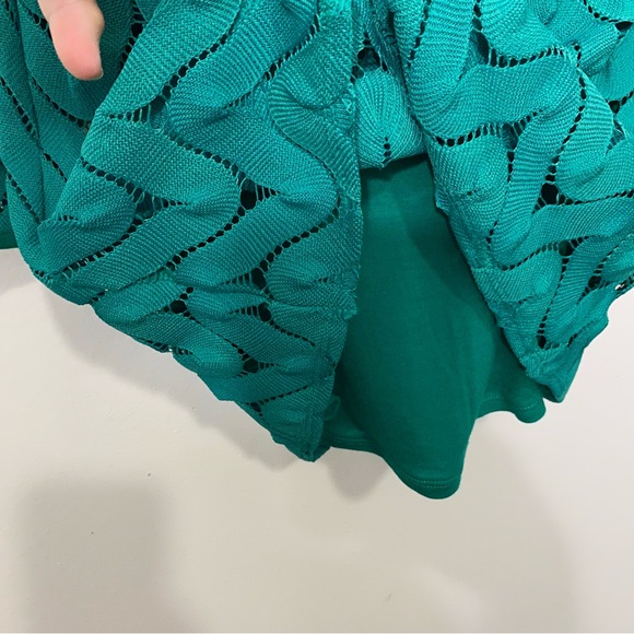 Free People Ladies Size XSmall Green Long Sleeve Dress - Picture 8 of 10